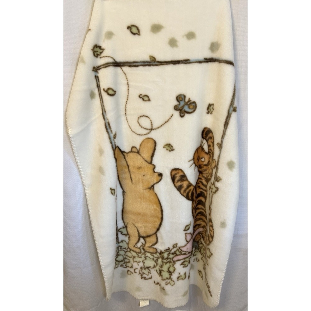 Winnie The Pooh Classic Fleece Baby Piglet Tigger Blanket 30"x44"